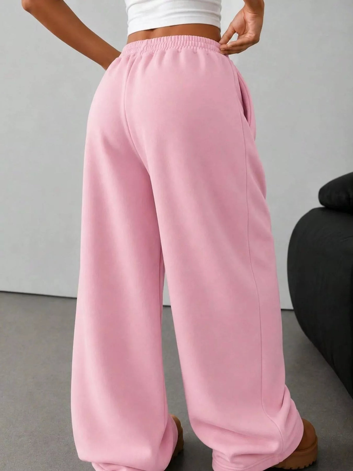 AURBYO women's Everyday Wide-Leg Sweatpants