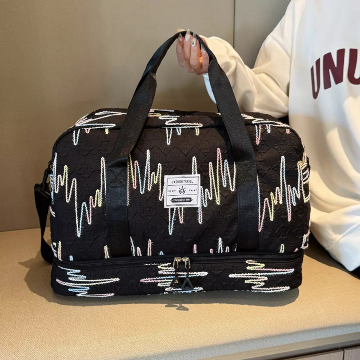 AURBYO Textured Duffel