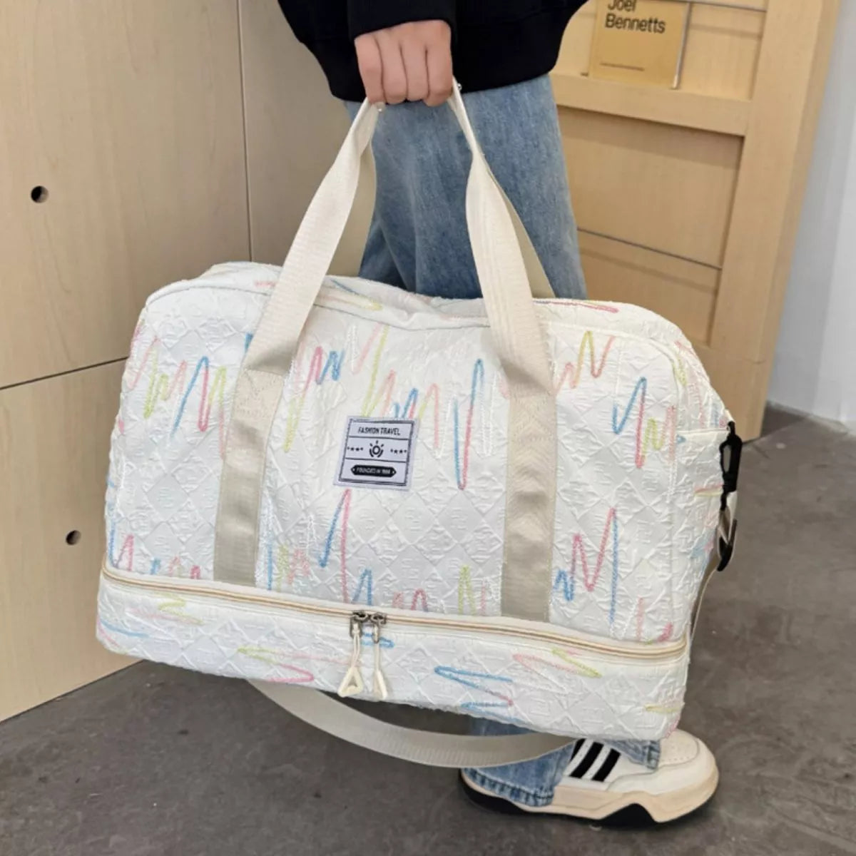 AURBYO Textured Duffel