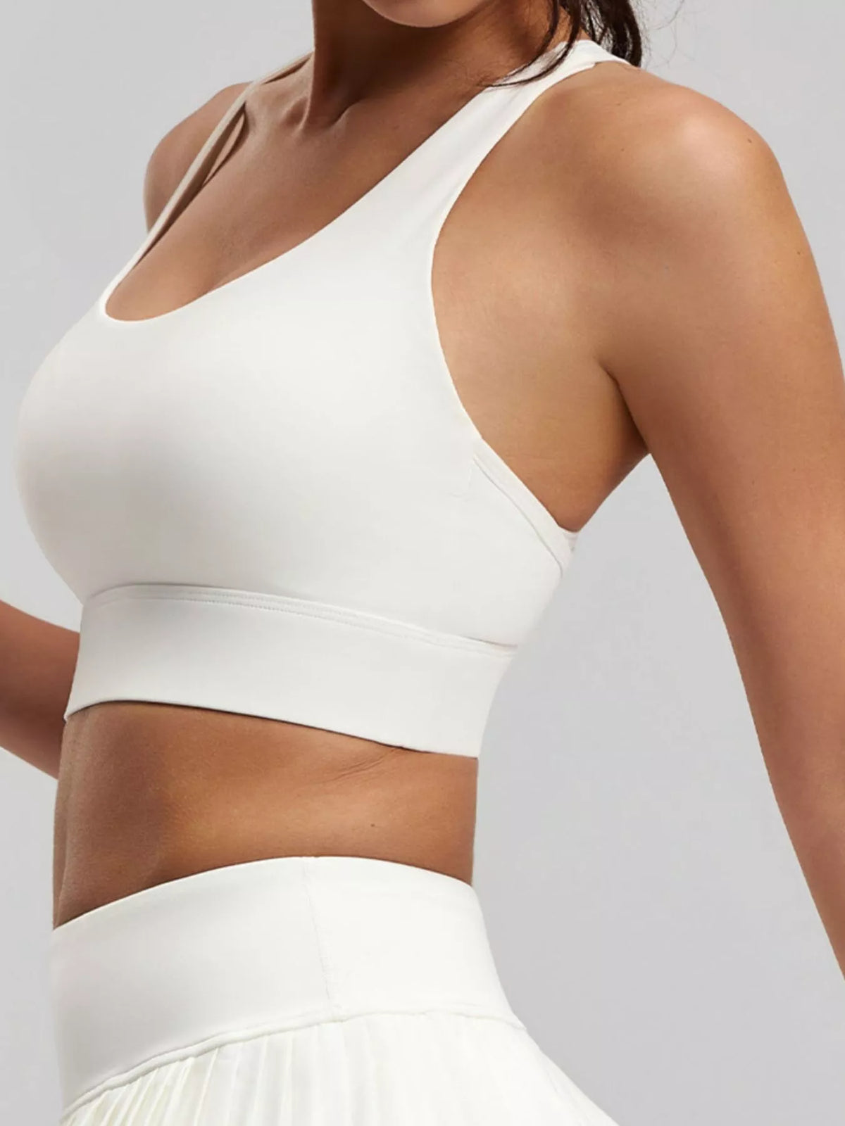 AURBYO women's Cross-Back Sports Bra