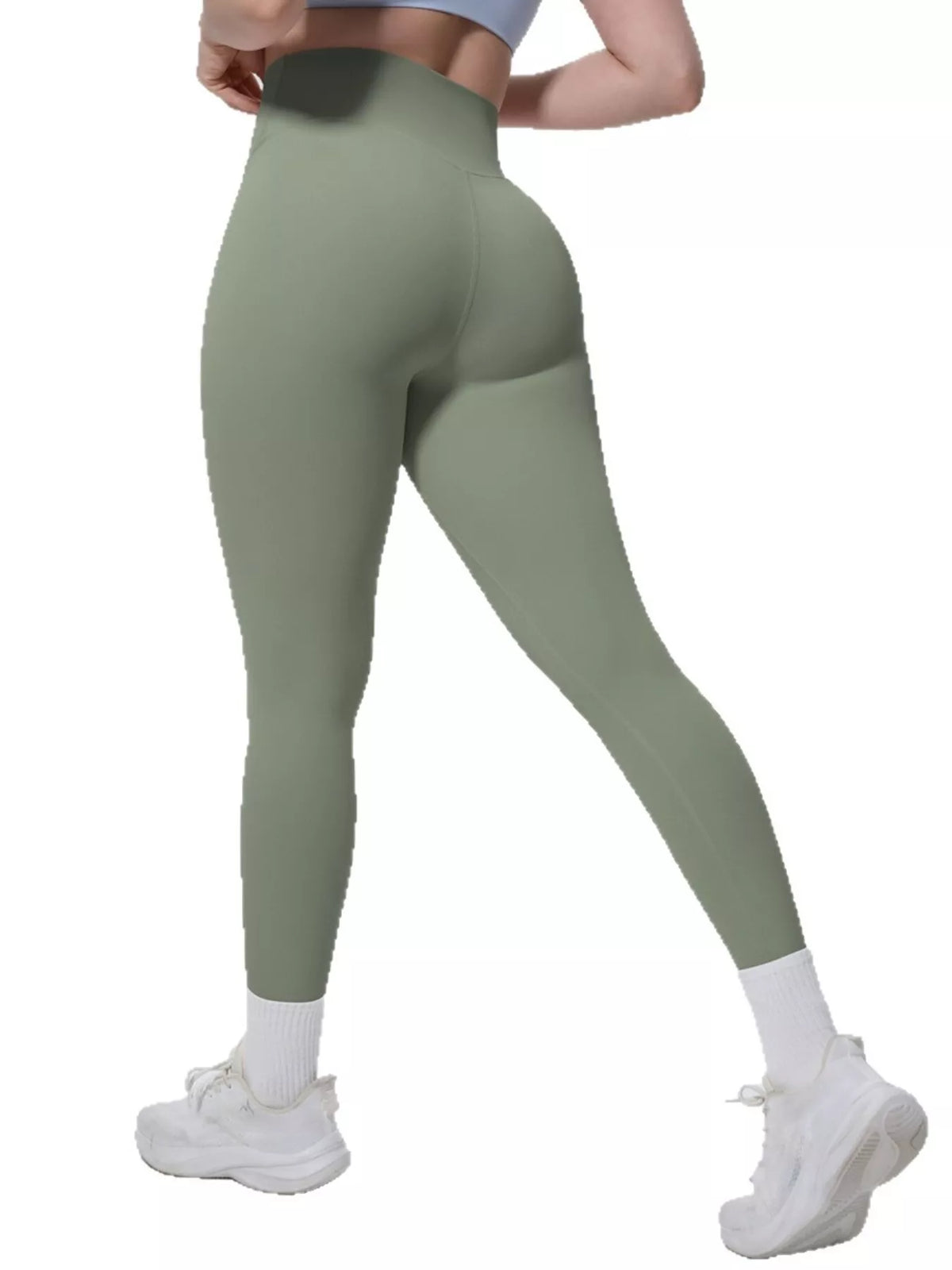 AURBYO women's Seamless Training Leggings
