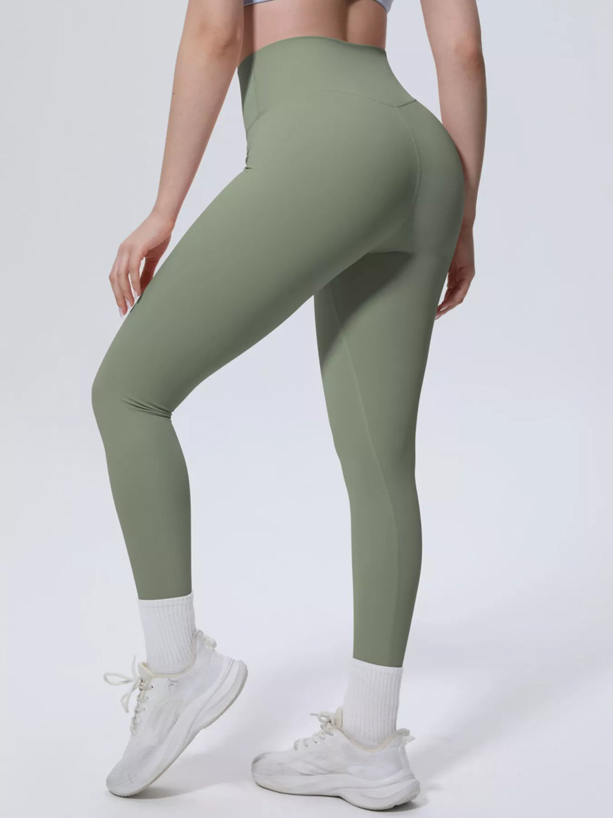AURBYO women's Seamless Training Leggings