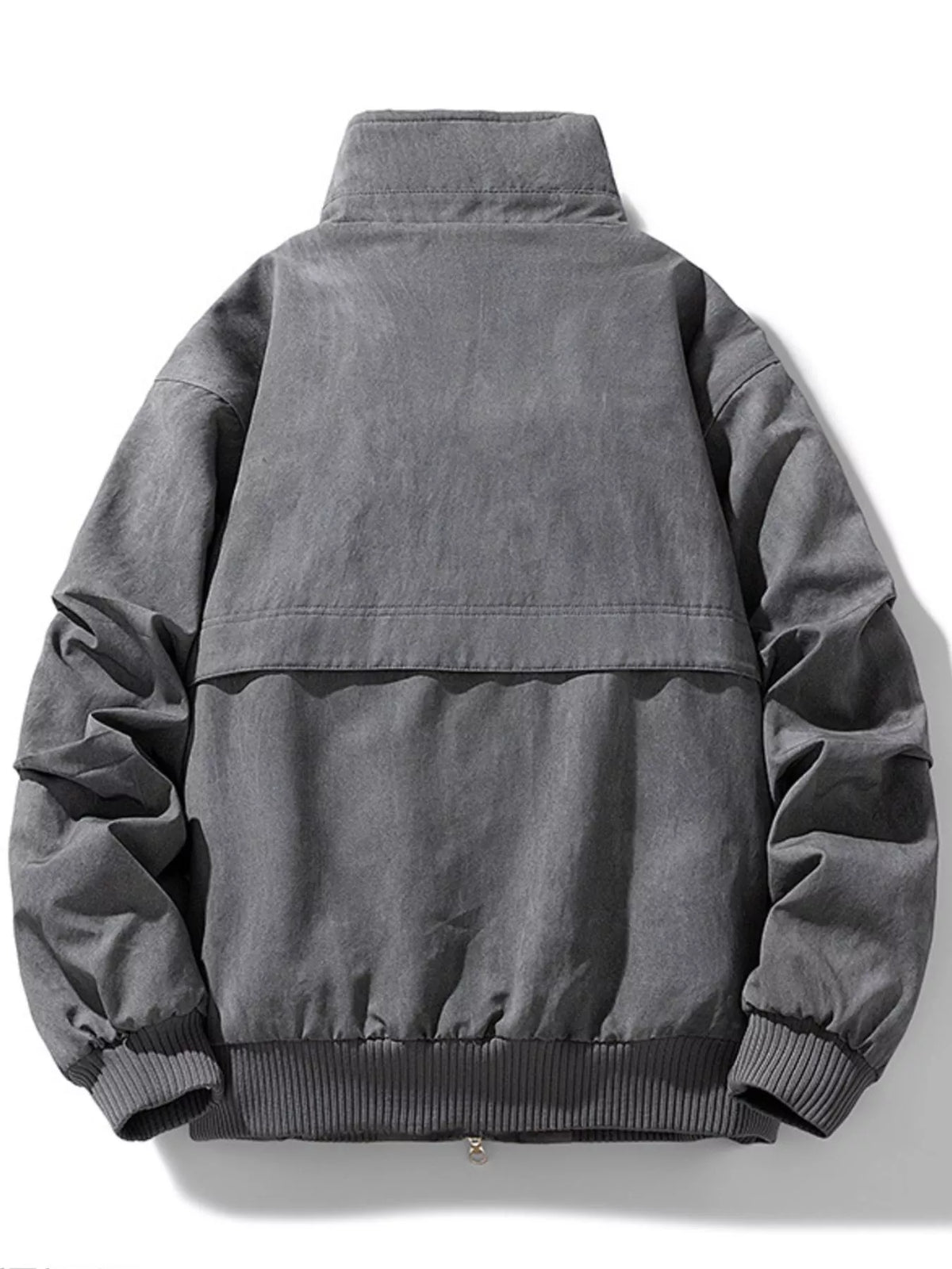 AURBYO men's Sherpa-Lined Bomber