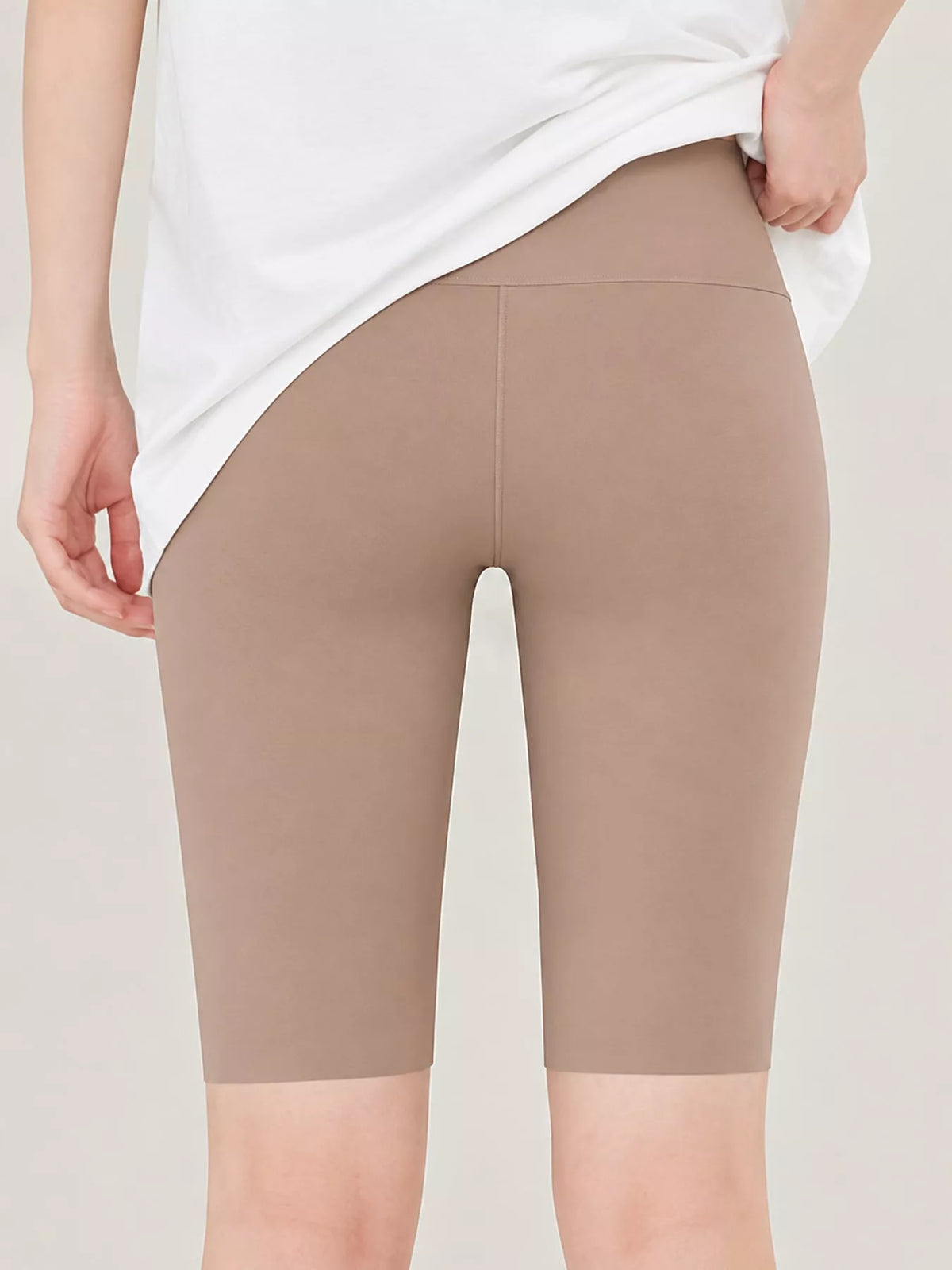 AURBYO women's High-Waist Biker Shorts