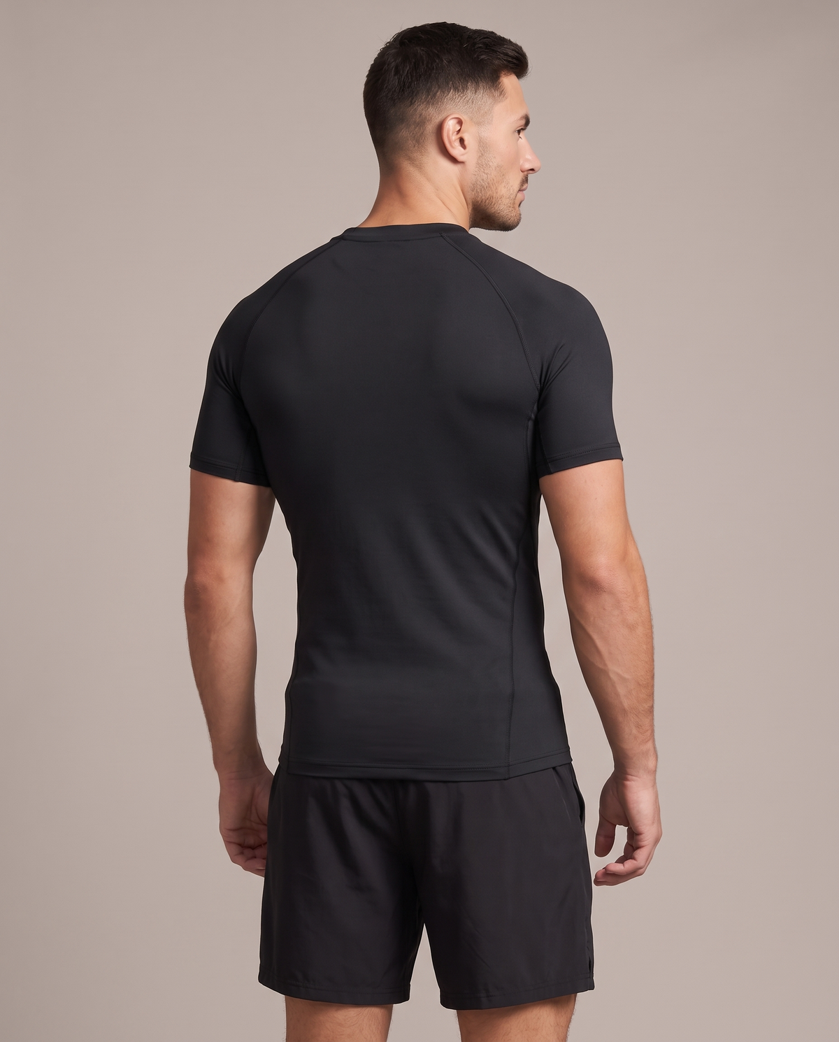 AURBYO men's Compression Training Tee