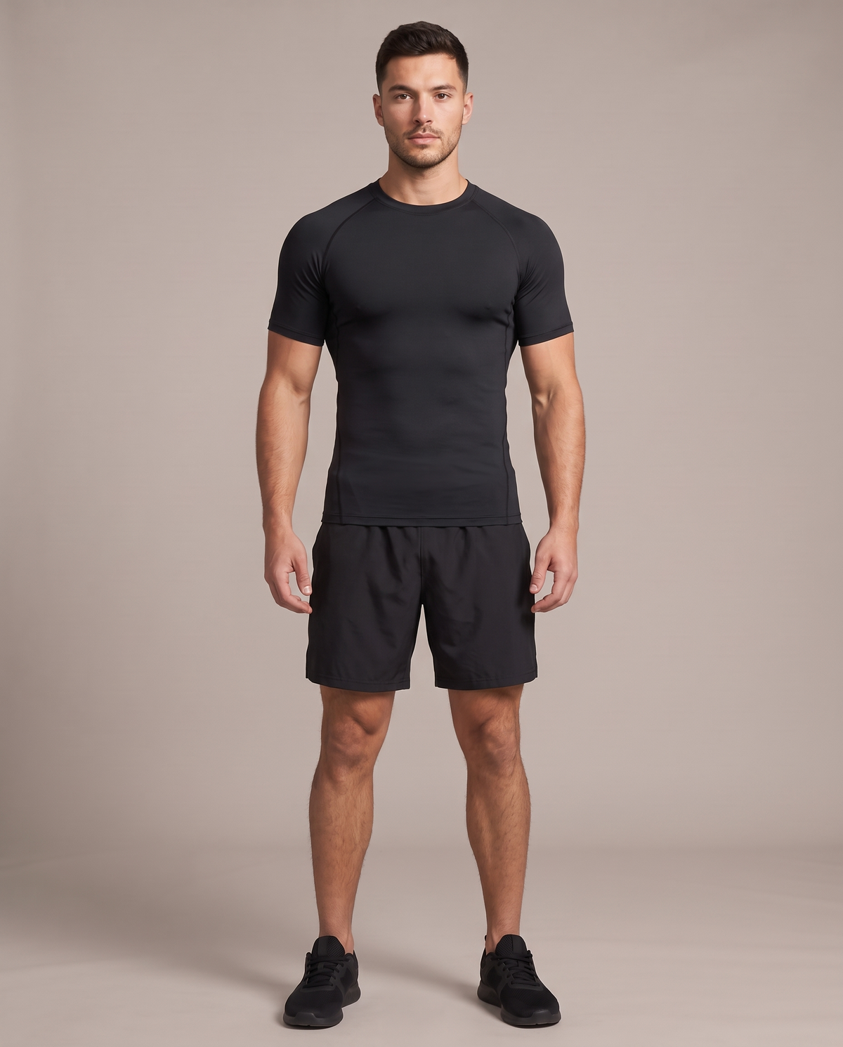 AURBYO men's Compression Training Tee