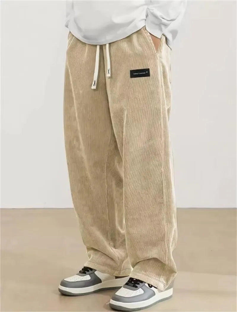 AURBYO men's Corduroy Pants