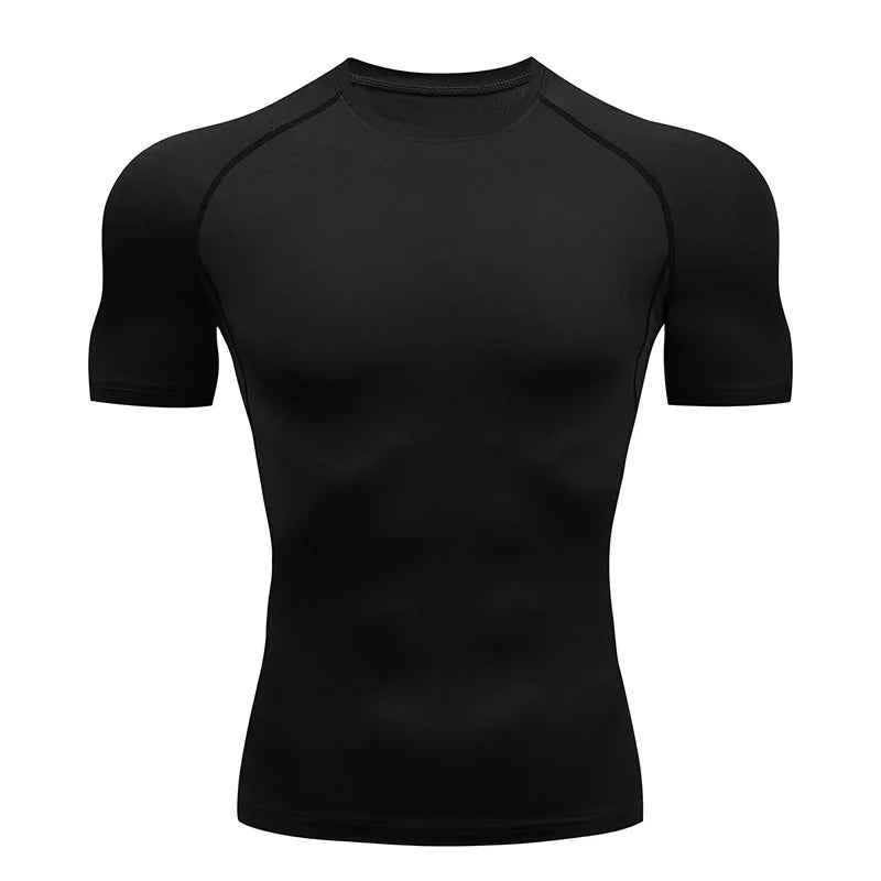 AURBYO men's Compression Training Tee