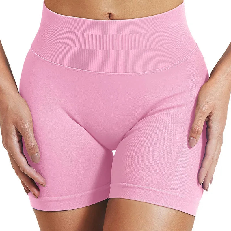 AURBYO women's Seamless V-Back Shorts