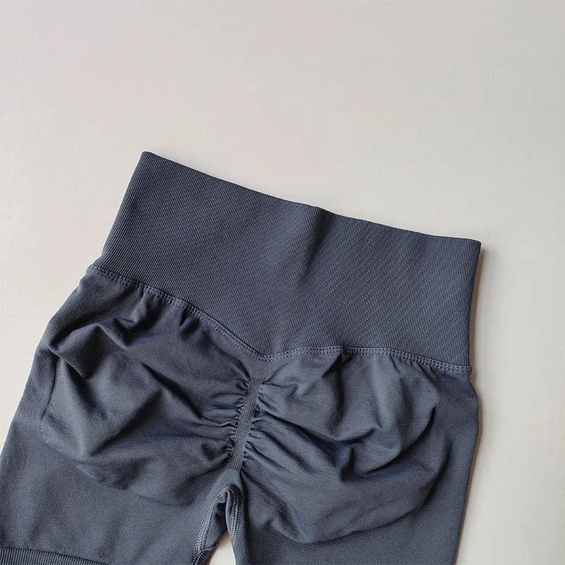 AURBYO women's Seamless Scrunch Shorts