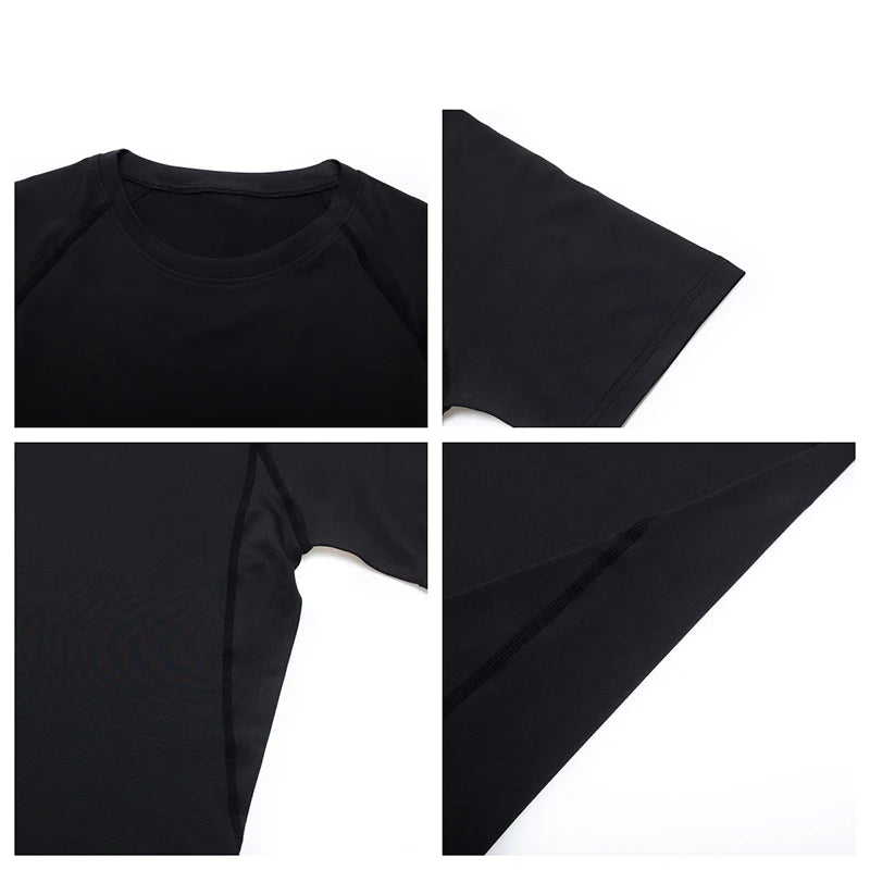 AURBYO men's Compression Training Tee