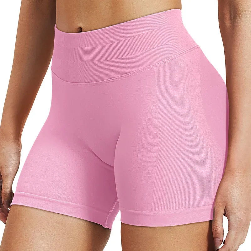 AURBYO women's Seamless V-Back Shorts