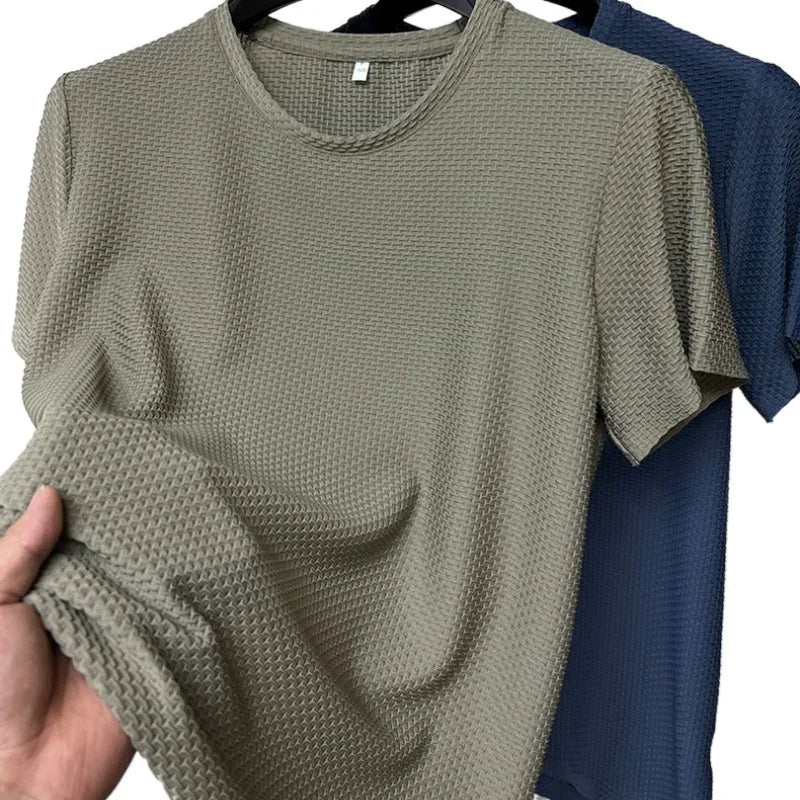 AURBYO men's Ice Silk Tee
