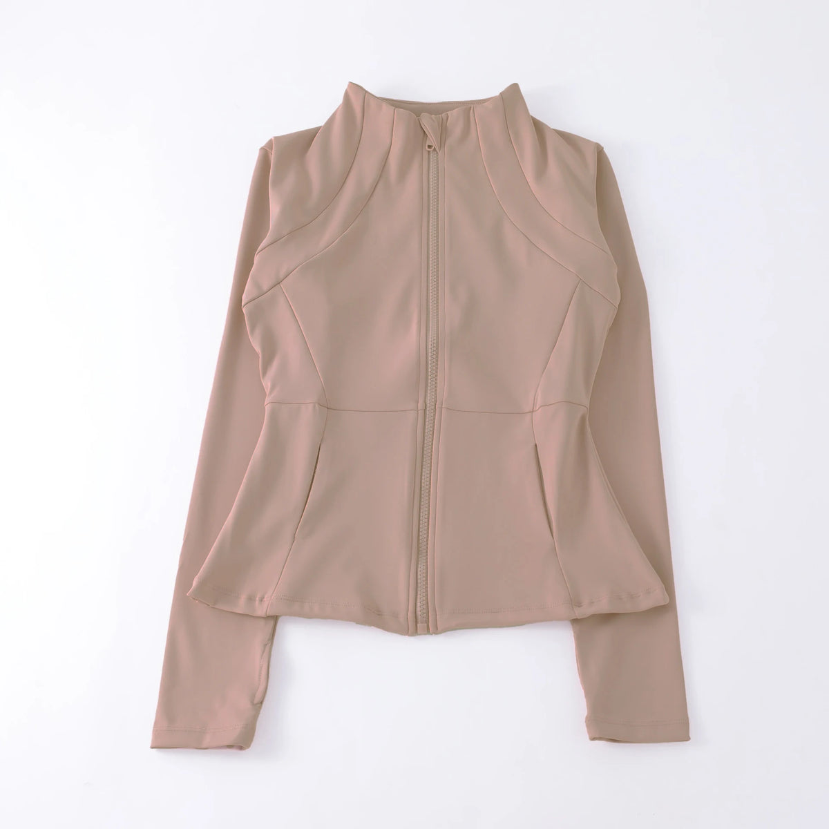 AURBYO women's Fitted Training Jacket in Pink