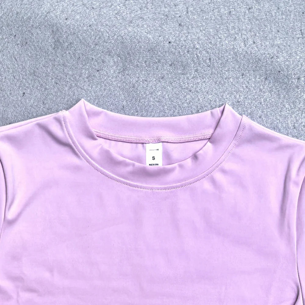 AURBYO women's Seamless Training Tee