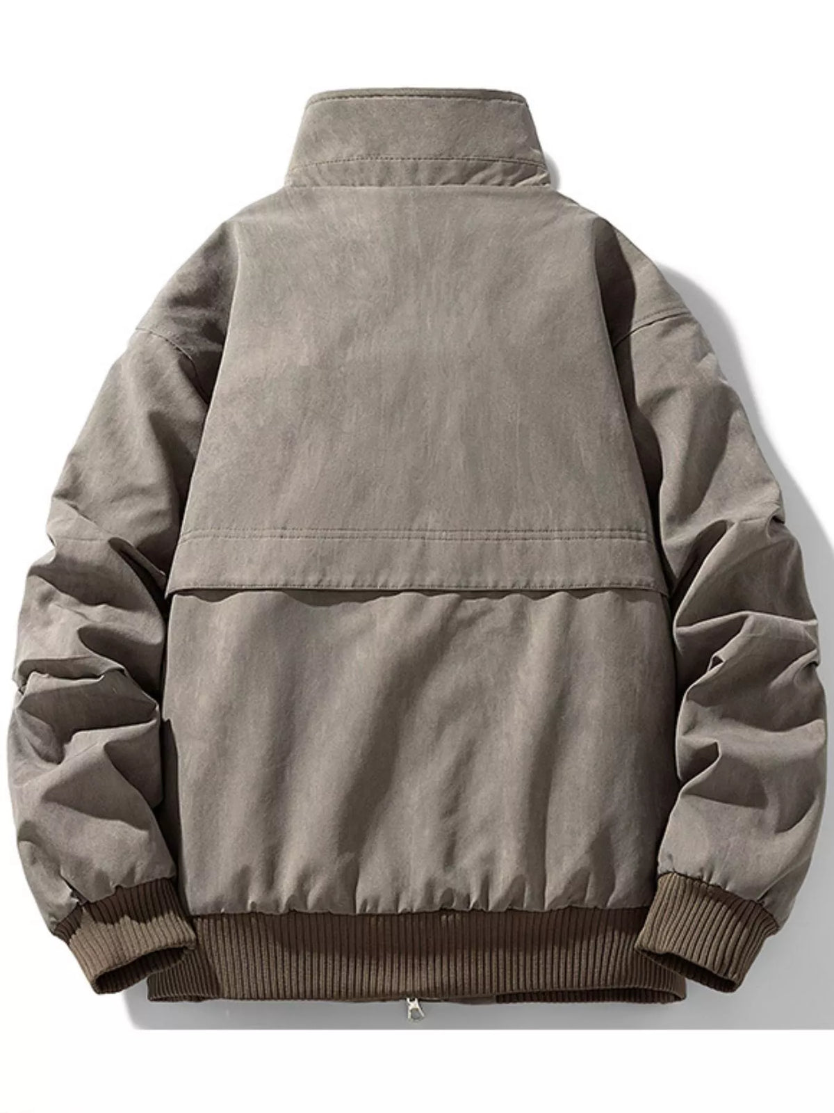 AURBYO men's Sherpa-Lined Bomber