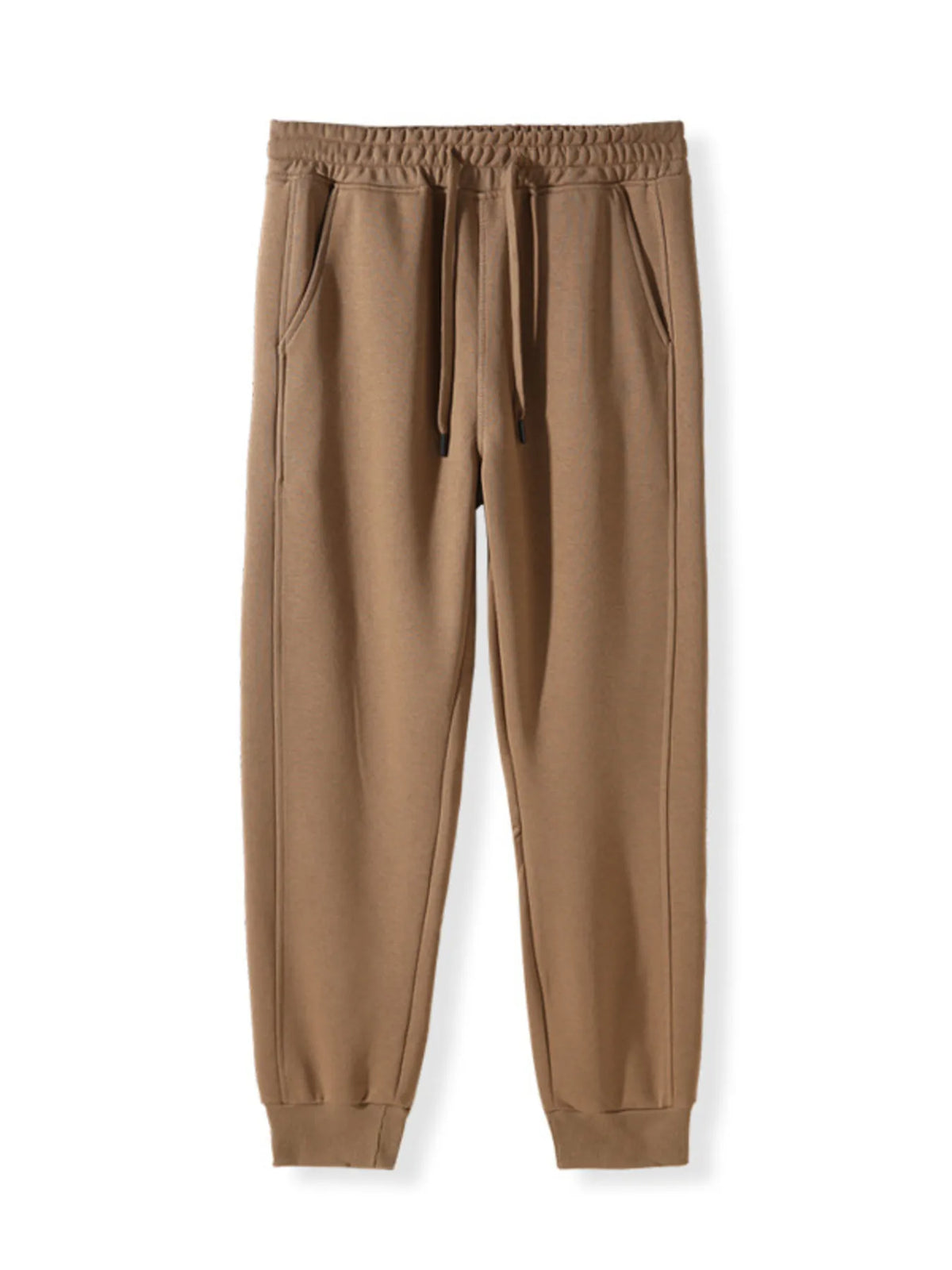 AURBYO men's Training Joggers in Coffee
