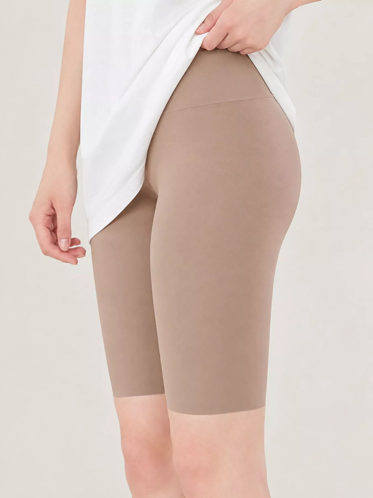 AURBYO women's High-Waist Biker Shorts
