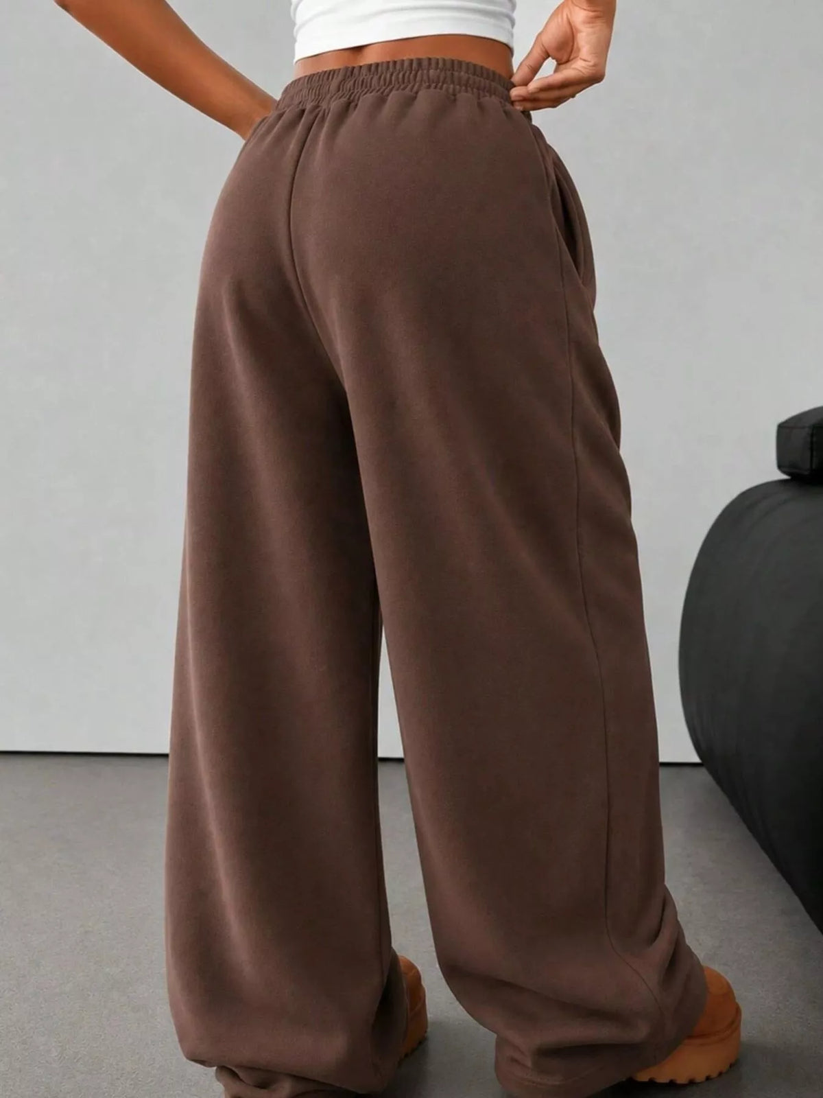 AURBYO women's Everyday Wide-Leg Sweatpants
